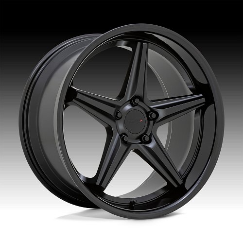 TSW Launch Matte Black Custom Wheels 1